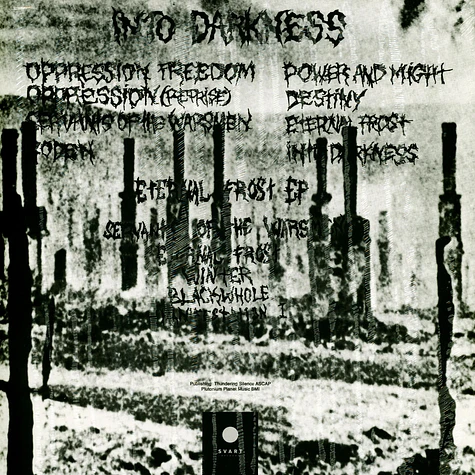 Winter - Into Darkness Black Vinyl Edition