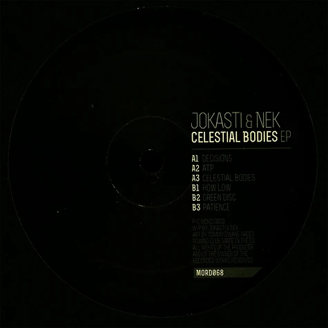 Jokasti & Nek - Celestial Bodies EP