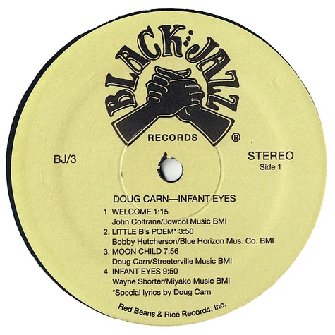Doug Carn Featuring The Voice Of Jean Carn - Infant Eyes