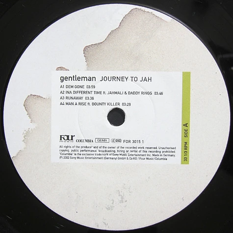 Gentleman - Journey To Jah