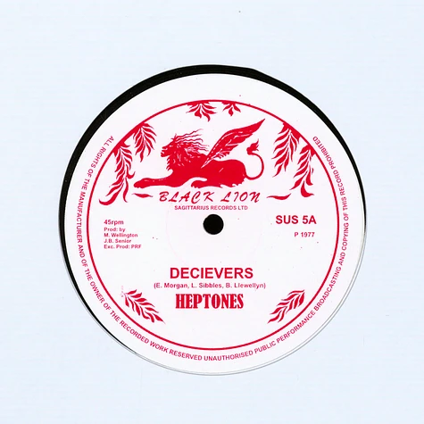 Heptones - Meaning Of Life Extended Mix / Deceivers Extended Mix