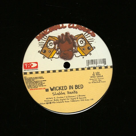 Shabba Ranks / Singing Melody - Wicked In Bed / Groovy Kind Of Love