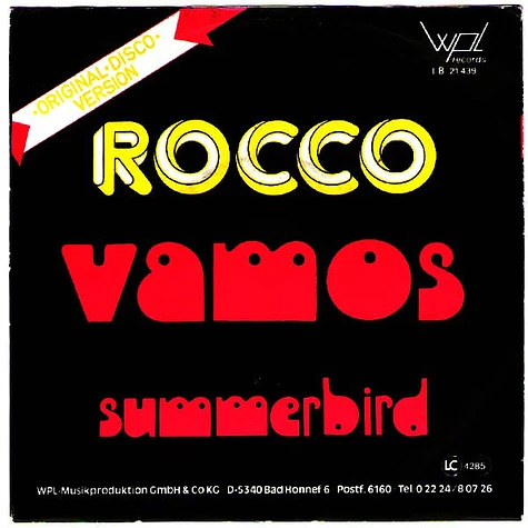 Rocco - Vamos