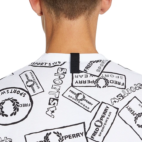 Fred Perry x Art Comes First - Printed Pique T-Shirt
