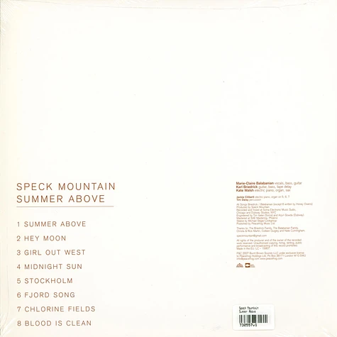Speck Mountain - Summer Above