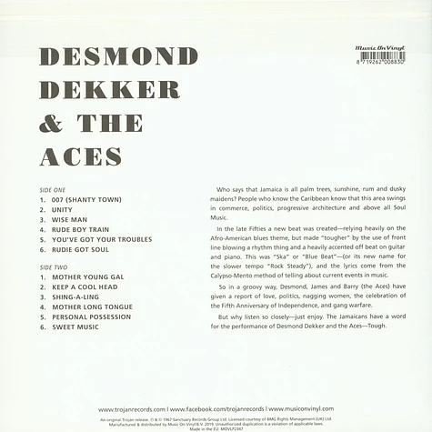 Desmond Dekker - 007 Shanty Town