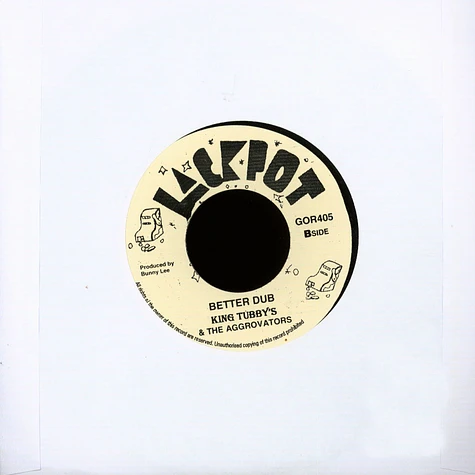 Horace Andy / King Tubby & The Aggrovators - Better Collie / Version