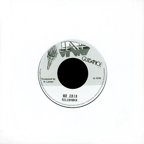 Yellowman / Roots Radics - Mr. Chin / Rub A Dub Style - I'm Just A Guy Version Rhythm