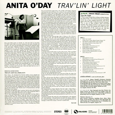 Anita O'Day - Trav'lin' Light