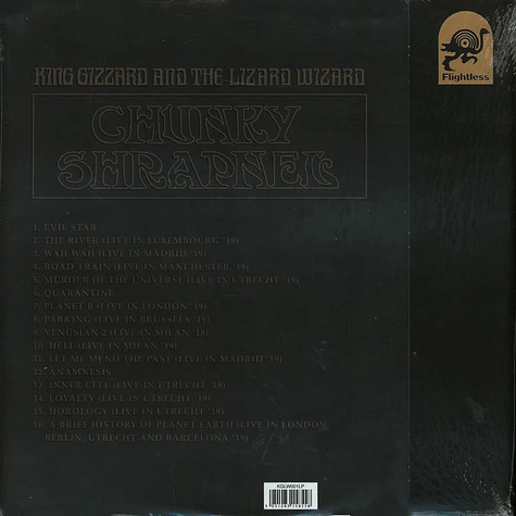 King Gizzard & The Lizard Wizard - Chunky Shrapnel (Live) Colored Vinyl Edition