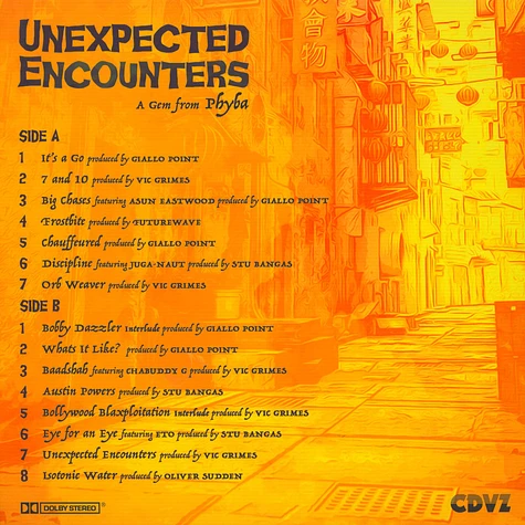 Phyba - Unexpected Encounters Aubergine Vinyl Edition