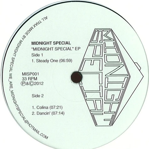Midnight Special - Midnight Special EP