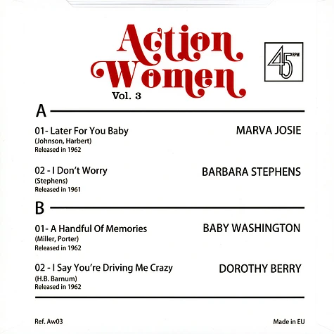 V.A. - Action Women Volume 3