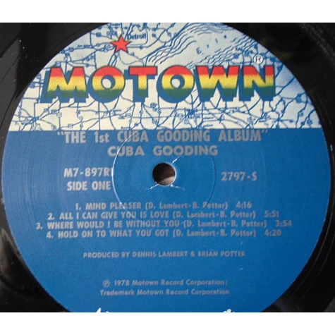 Cuba Gooding - The 1st Cuba Gooding Album