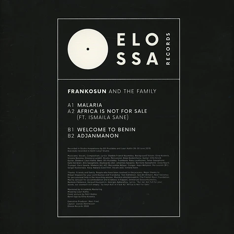 Frankosun And The Family - Elossa 05 EP