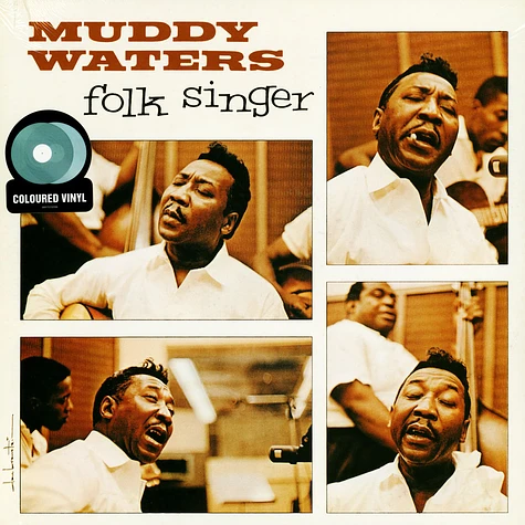 Muddy Waters - The Folk Singer Light Blue Vinyl Edition