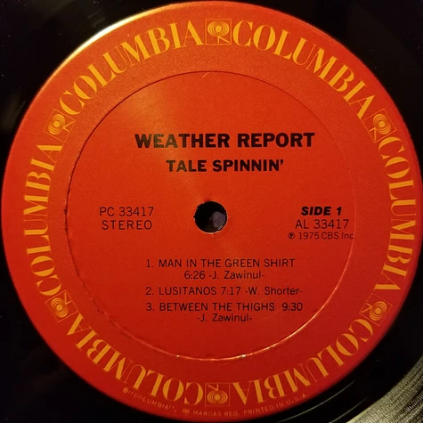 Weather Report - Tale Spinnin'