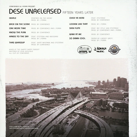 Confidence & J Ferra Present Dese - Unreleased (15 Years Later)
