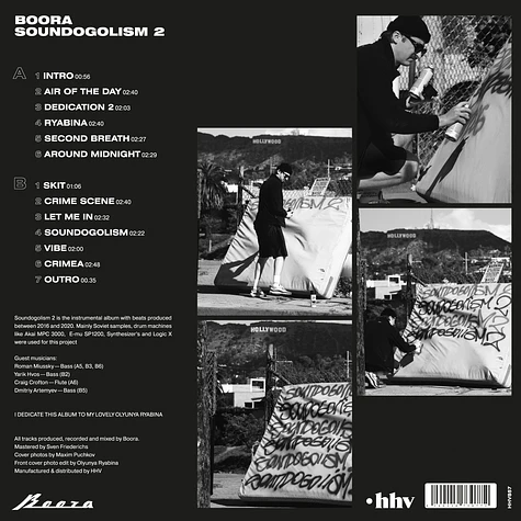 Boora - Soundogolism Volume 2 Splattered Vinyl Edition
