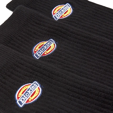 Dickies - Valley Grove Embroidered Socks (3 Pack)