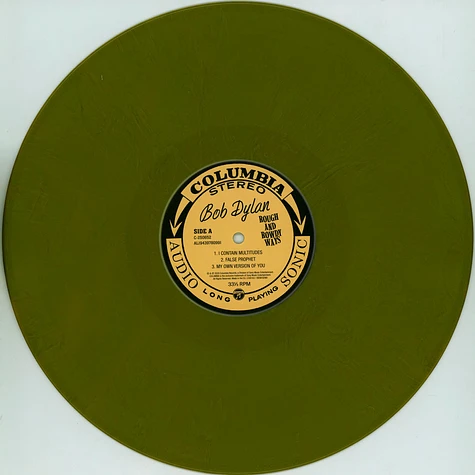 Bob Dylan - Rough & Rowdy Ways Limited Olive Vinyl Edition