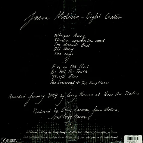Jason Molina Of Songs: Ohia And Magnolia Electric - Eight Gates Strawberry Shortcake Vinyl Edition