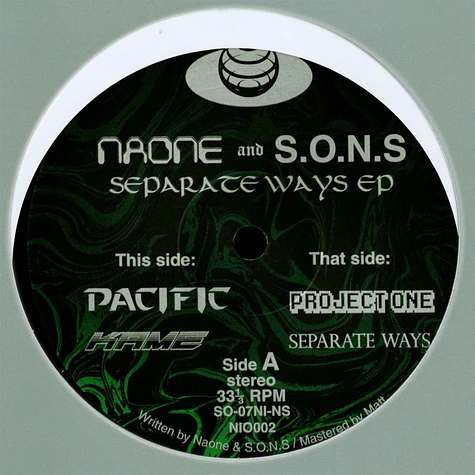 Naone / S.O.N.S - Separate Ways EP