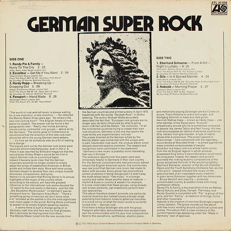 V.A. - German Super Rock
