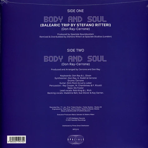 Don Ray - Body And Soul