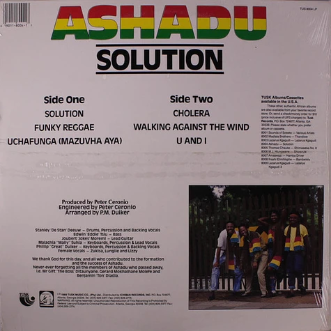 Ashadu - Solution