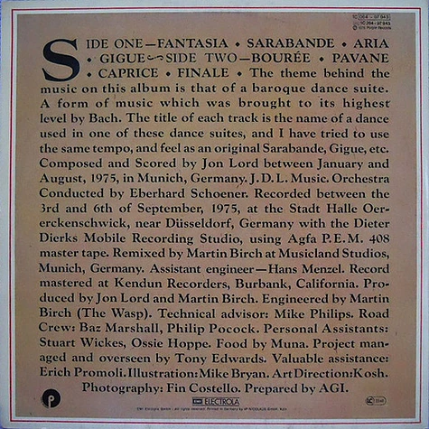 Jon Lord - Sarabande