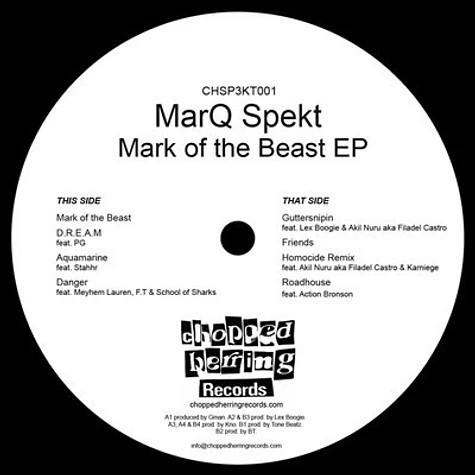 Marq Spekt - Mark Of The Beast EP