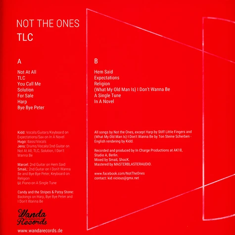 Not The Ones - Tlc