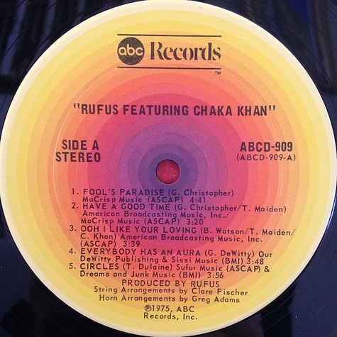 Rufus & Chaka Khan - Rufus Featuring Chaka Khan