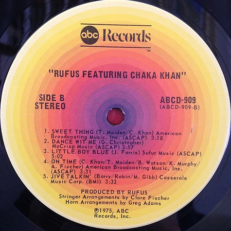 Rufus & Chaka Khan - Rufus Featuring Chaka Khan