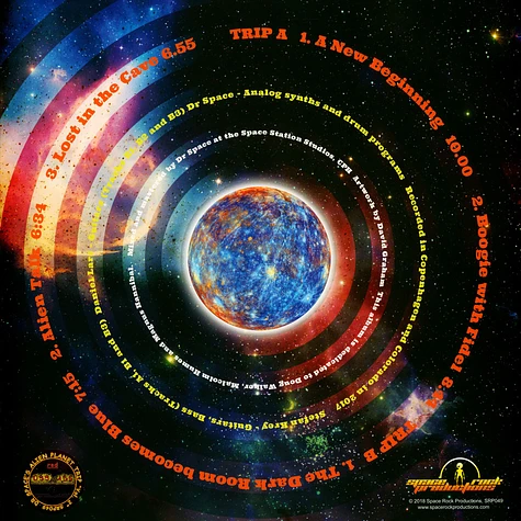 Dr Space's Alien Planet Trip - Volume 2 Gloomy Horizon Red Vinyl Edition