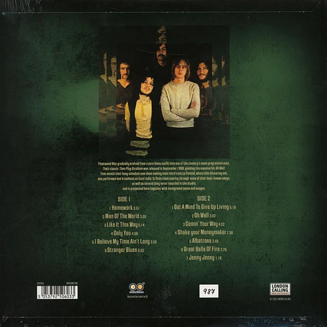 Fleetwood Mac - Live In Helsinki Green Vinyl Edition