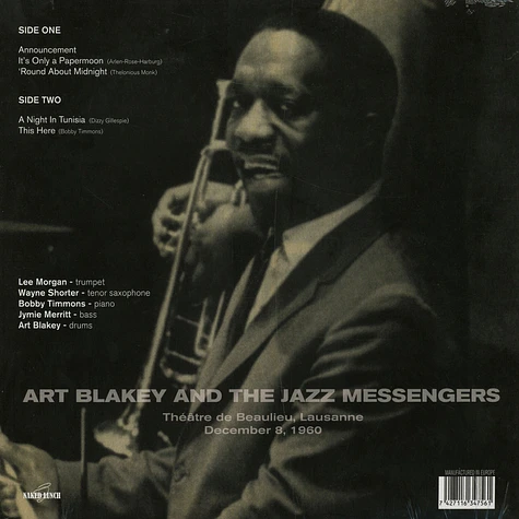 Art Blakey And The Jazz Messengers - Second Set Lausanne 1960