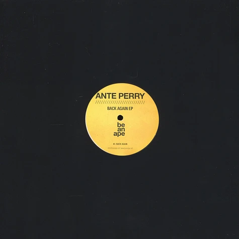 Ante Perry - Back Again EP