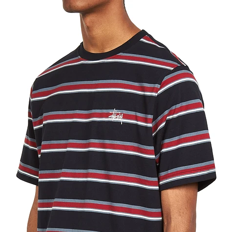 Stüssy - Harbour Stripe Crew Tee