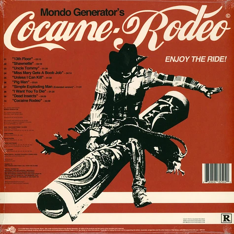 Mondo Generator - Cocaine Rodeo Black Vinyl Edition