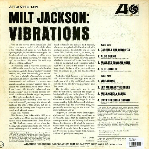 Milt Jackson - Vibrations