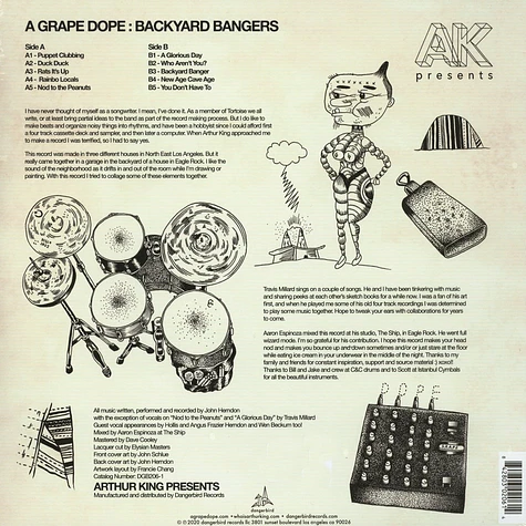 A Grape Dope - Arthur King Presents Grape Dope: Backyard Bangers