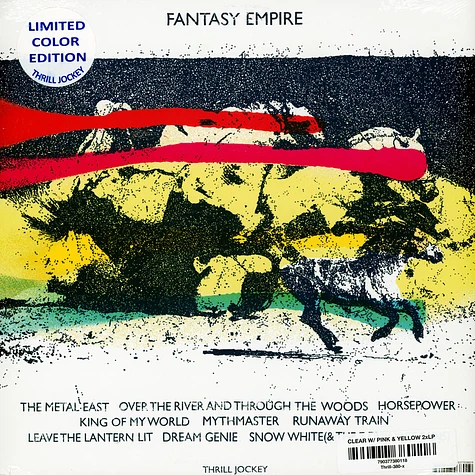 Lightning Bolt - Fantasy Empire Clear with Hi-Melt Yellow And Pink Vinyl Edition