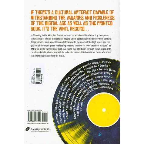Ian Preece - Listening To The Wind: Encounters With 21st Century Independent Record Labels