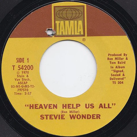 Stevie Wonder - Heaven Help Us All