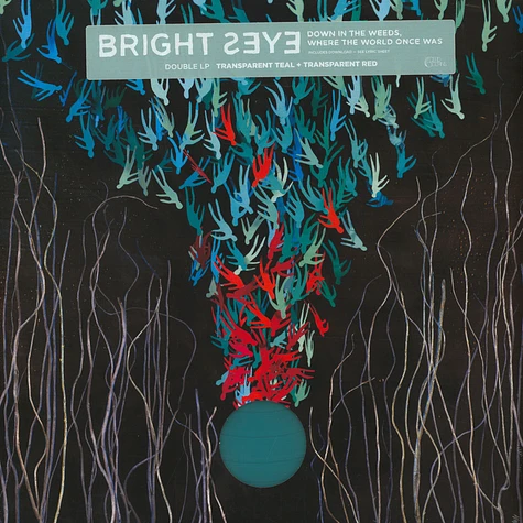 Bright Eyes - Down In The Weeds, Where The World Once Was German Transparent Teal & Transparent Red Vinyl Edition