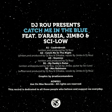 DJ Rou - Catch Me In The Blue Feat. D'Arabia, Jimbo & Sci-Low