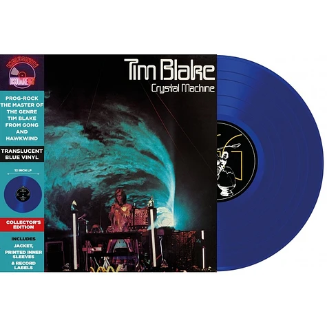 Tim Blake - Crystal Machine Translucent Blue Record Store Day 2020 Edition