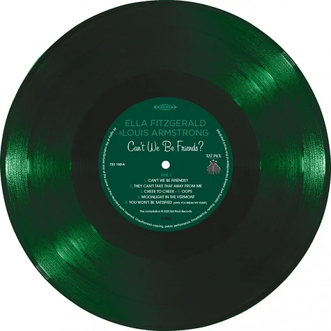 Ella & Louis Fitzgerald - Very Best Of Green Record Store Day 2020 Edition